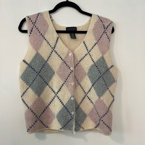 Vintage Limited sweater vest